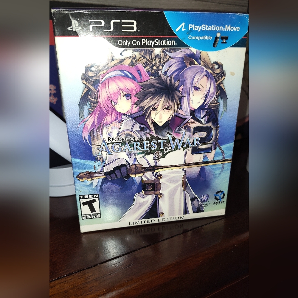 Records of Agarest War 2 Collectors edition PS3 Videogame.